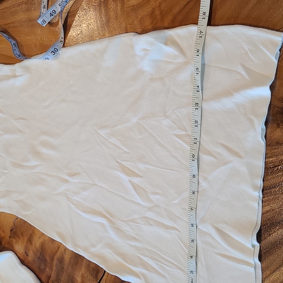 Rare Victoria secret Moda turtleneck sweater dress bodycon winter white - Picture 4 of 8